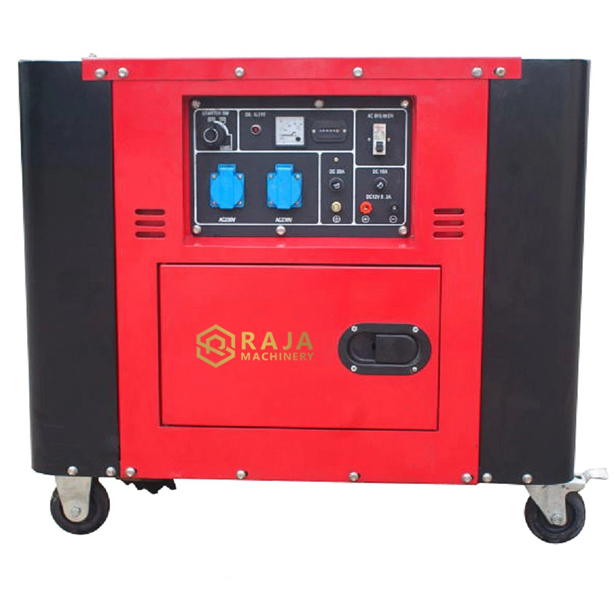 Super Silent  Air Cooled 5.7KW Diesel Generator for Outdoor Electricity Supply