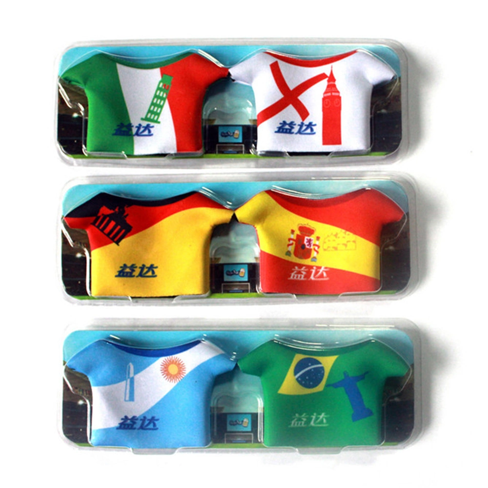 Custom Promotional Gift Sublimation Neoprene Gum Bottle Sleeve SBR Set Stubby Holder