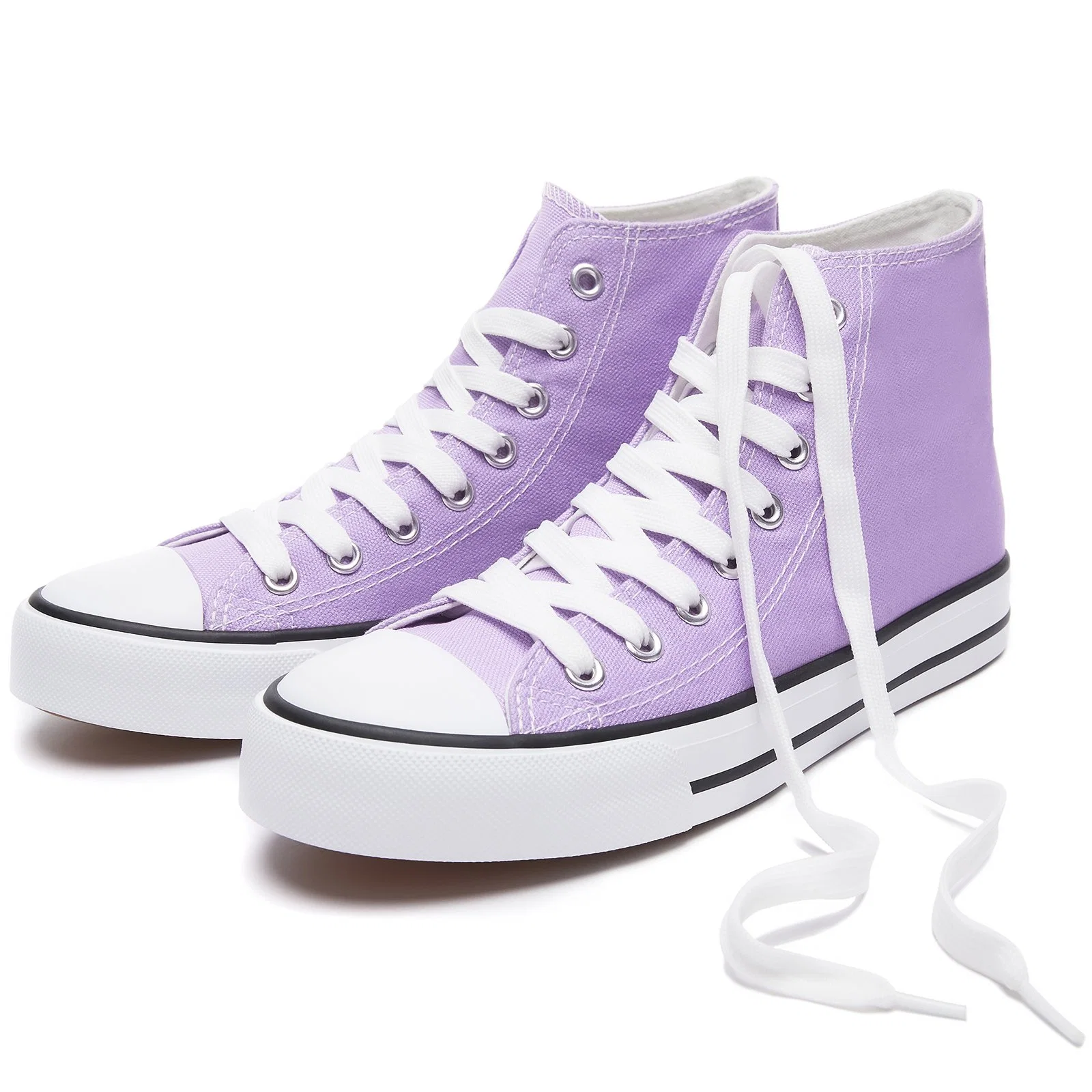 Multiple Colors Classic High-Top Canvas Casual Shoes