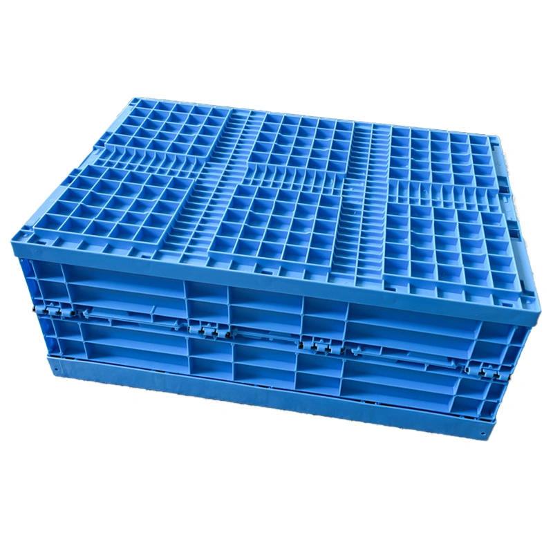 Longshenghe Heavy Duty Folding and Moving Logistics Turnover Plastic Boxes for Transport for Free Sample