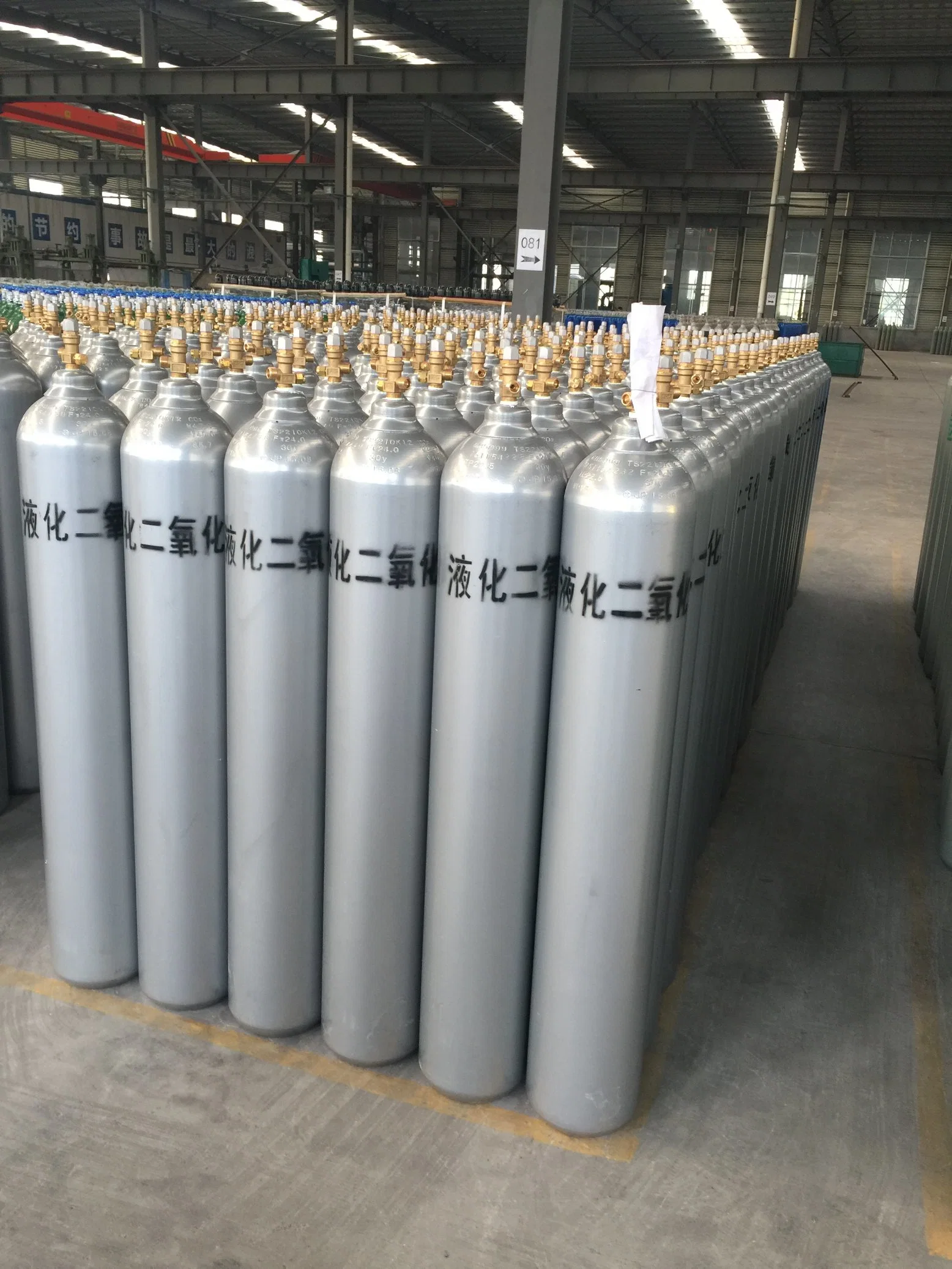 40L Storage of Oxygen Cylinder with Cga540 Valve for Hospital