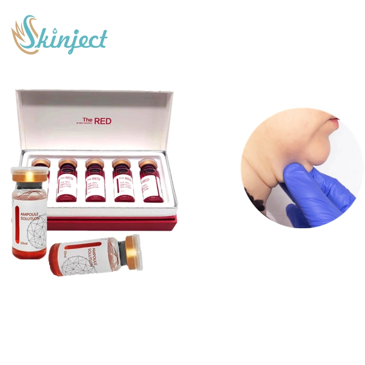 Korea Lipo Serum Lipolysis Injection Fat Reduction Ppc Solution for Cheek