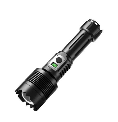 360 Zoom High-Power Outdoor wiederaufladbare taktische LED-Taschenlampe