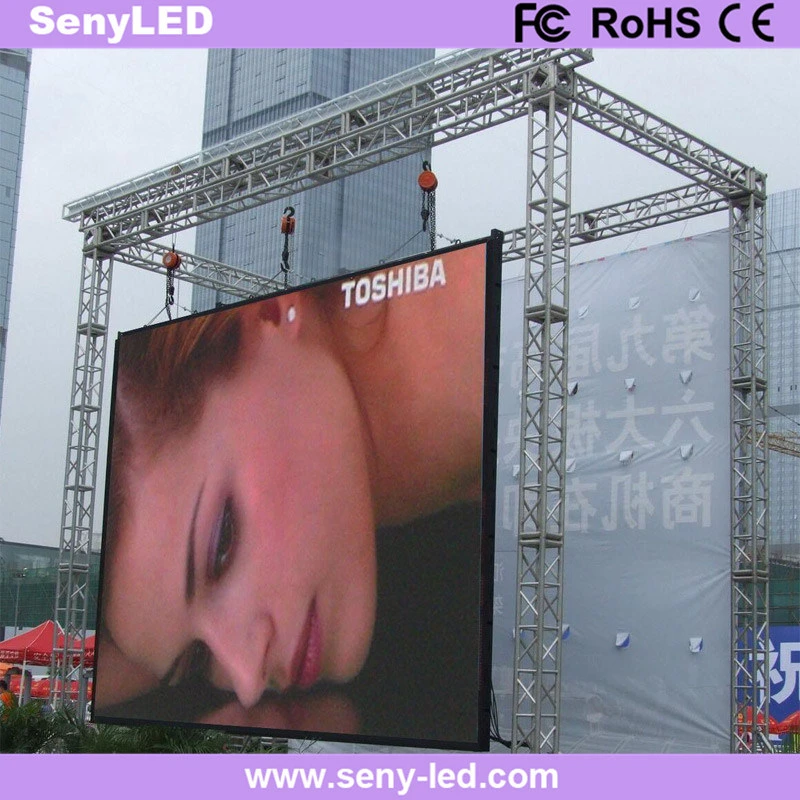 Excellent Video Performance Outdoor P4.81mm Full Color Rental LED Screen