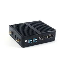 Fanless Mini PC AMD A6 1450 K1 WiFi 300Mbps Barebone System for Digital Signage Palmtop Mini Computer