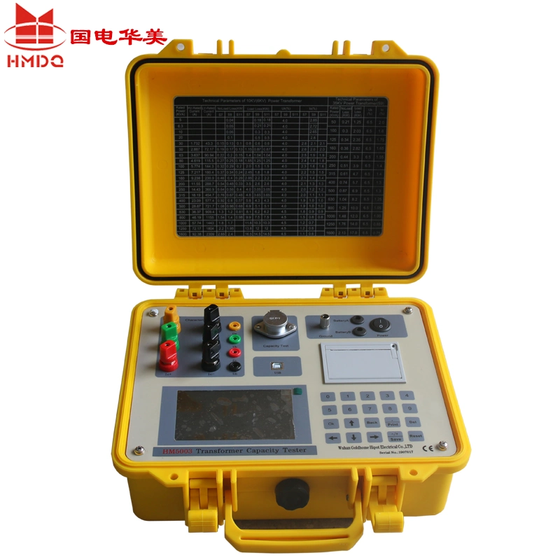 Short Circuit Impedance Test No Load Test Transformer Capacity Characteristic Tester