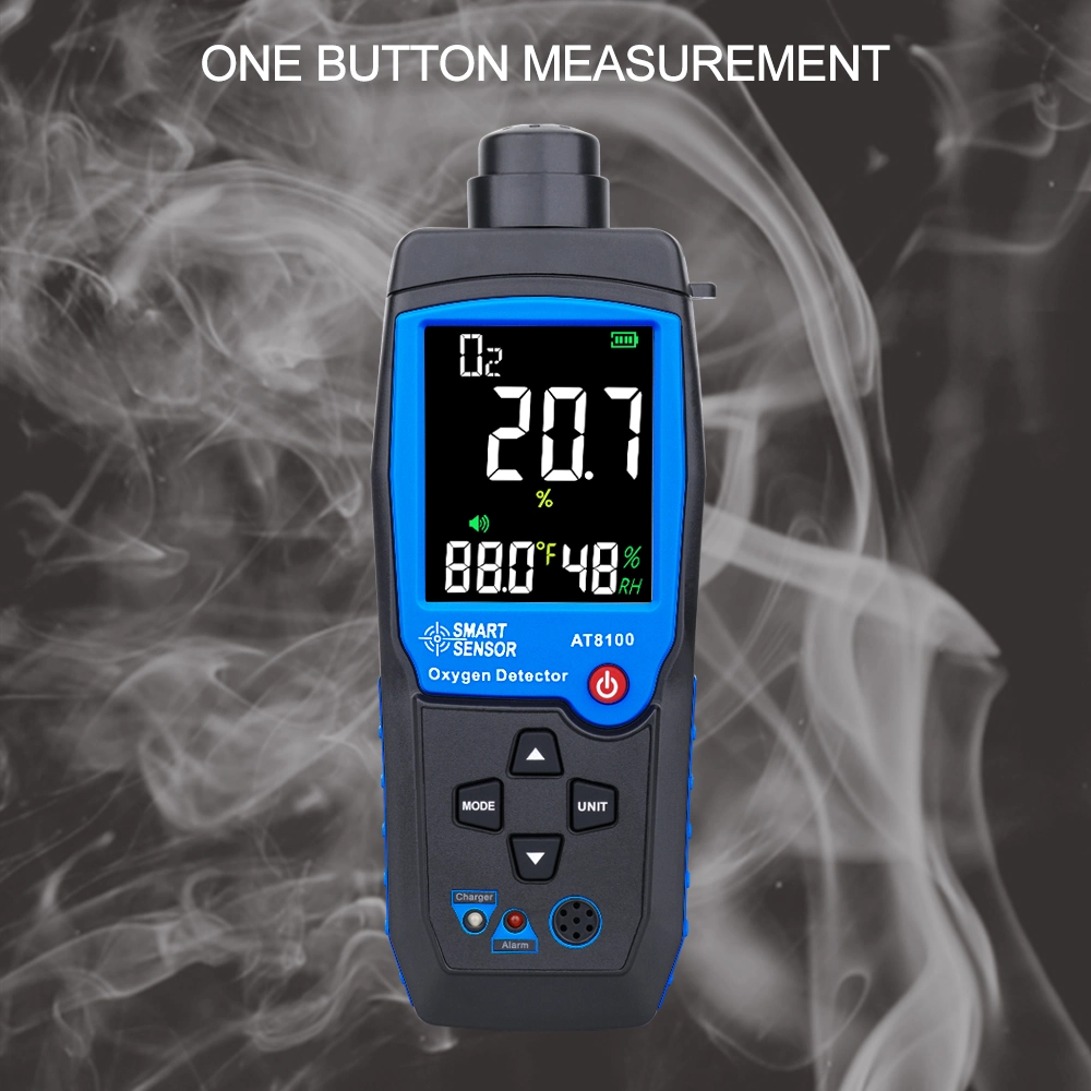 Portable Oxygen Gas Monitor with CE and Calibration Certificate