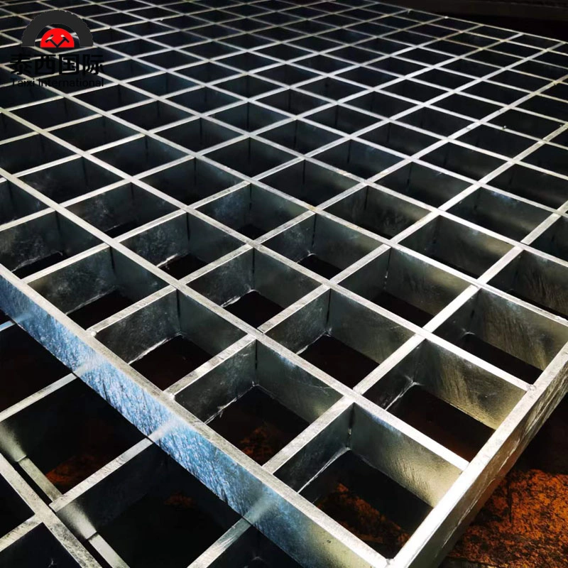 High quality/High cost performance  Steel Grating Platform/Steel Mesh Walkway/Galvanized Steel Grating Floor for Building Material