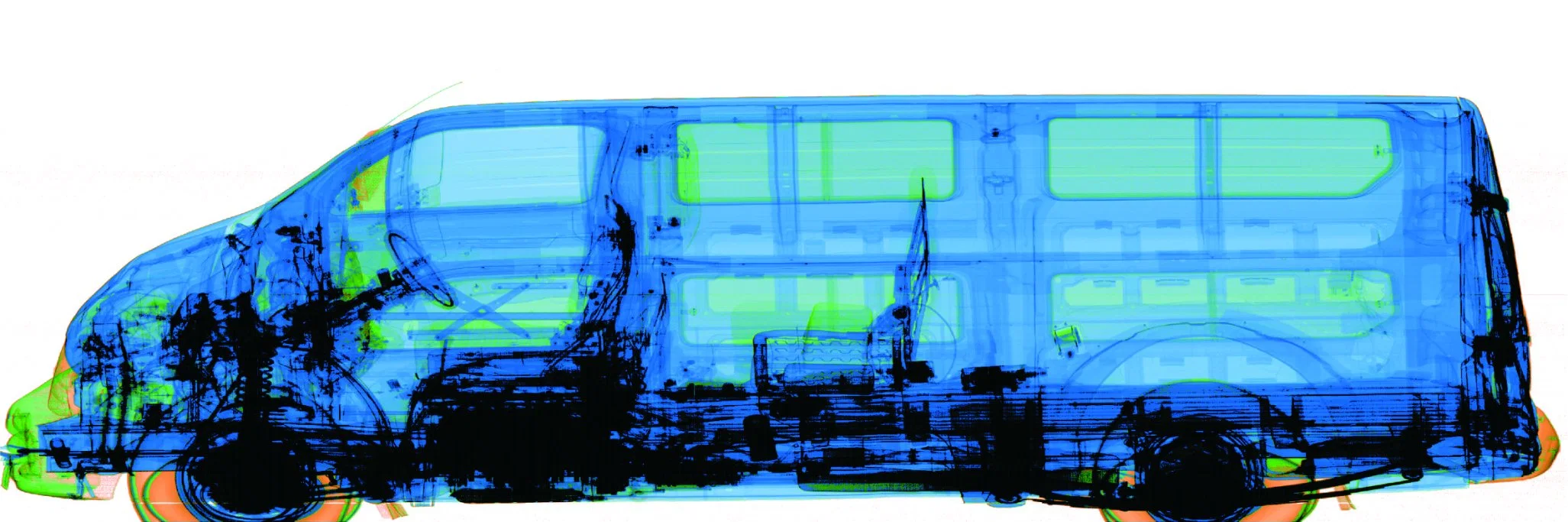 Máquina de rayos X Rayos X de Carga y Vehículos de Exploración de la inspección la máquina a2910