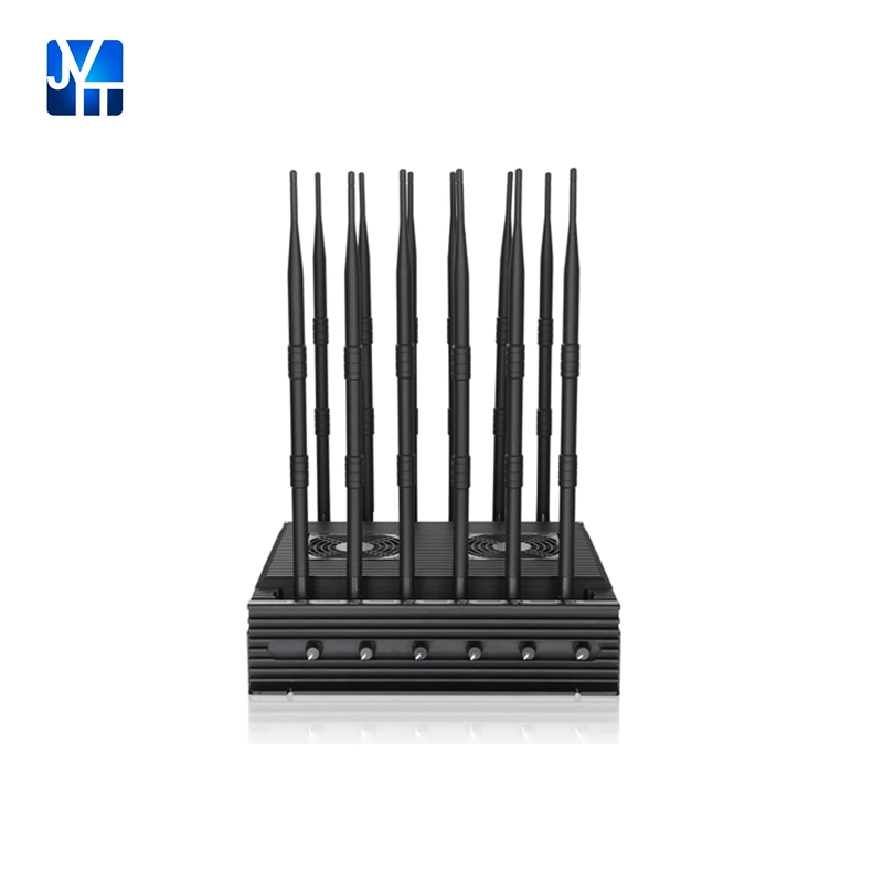 High Power 12antennas Jamming Device for Cellphone WiFi GPS Signal Blocker Jammer