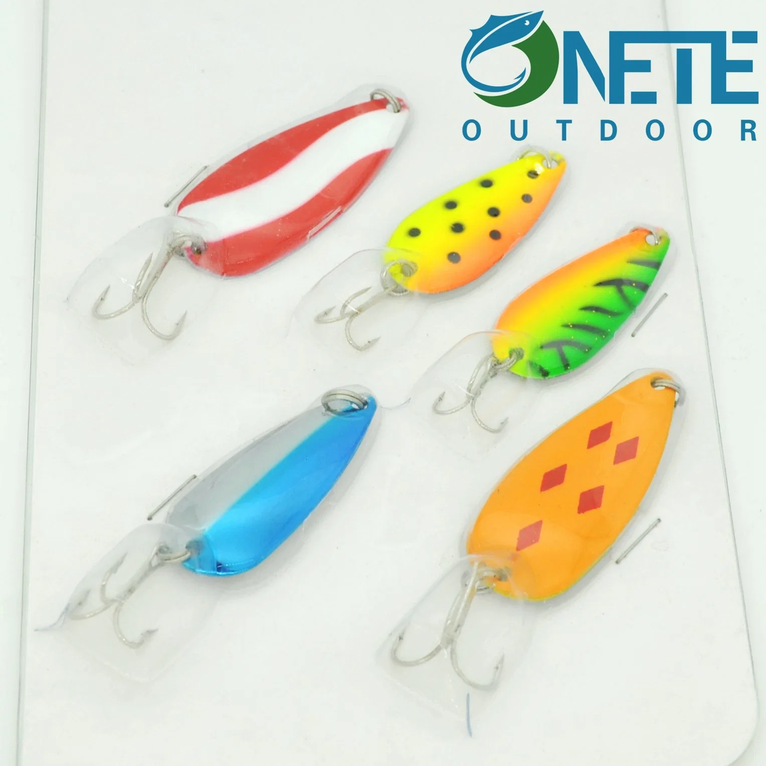 Spoon Combo Hbsc01 Original 5piece Metal Essentials Custom Fishing Lure