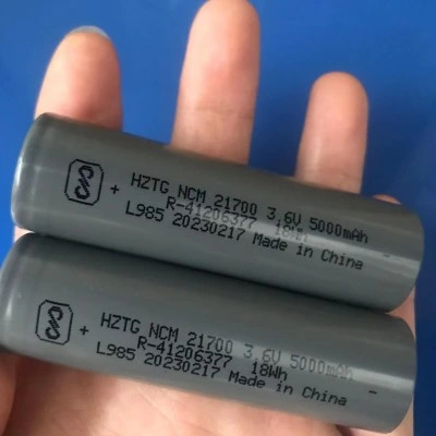 Manufacture High Capacity 3.7V 18650 Cylindrical Battery Cell with PCM Support OEM/Customize