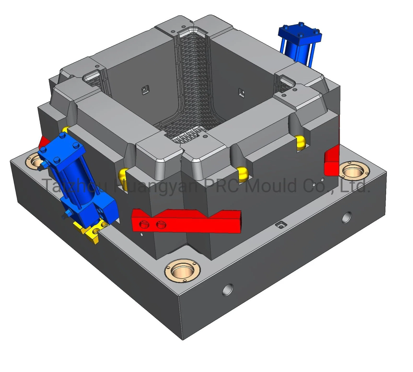 بلاستيك الحقن سكواير القهوة الروطان طاولة الروطان Mold P20