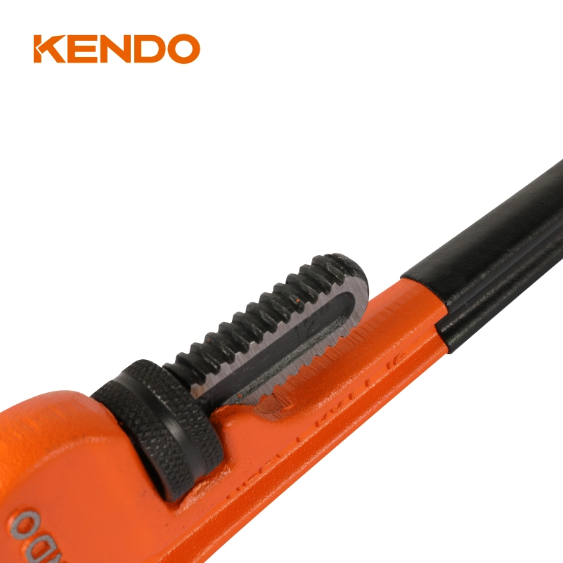 Kendo Pipe Wrench Easy and Rapid Setting of Pipe Diameter Using Scale on Hook