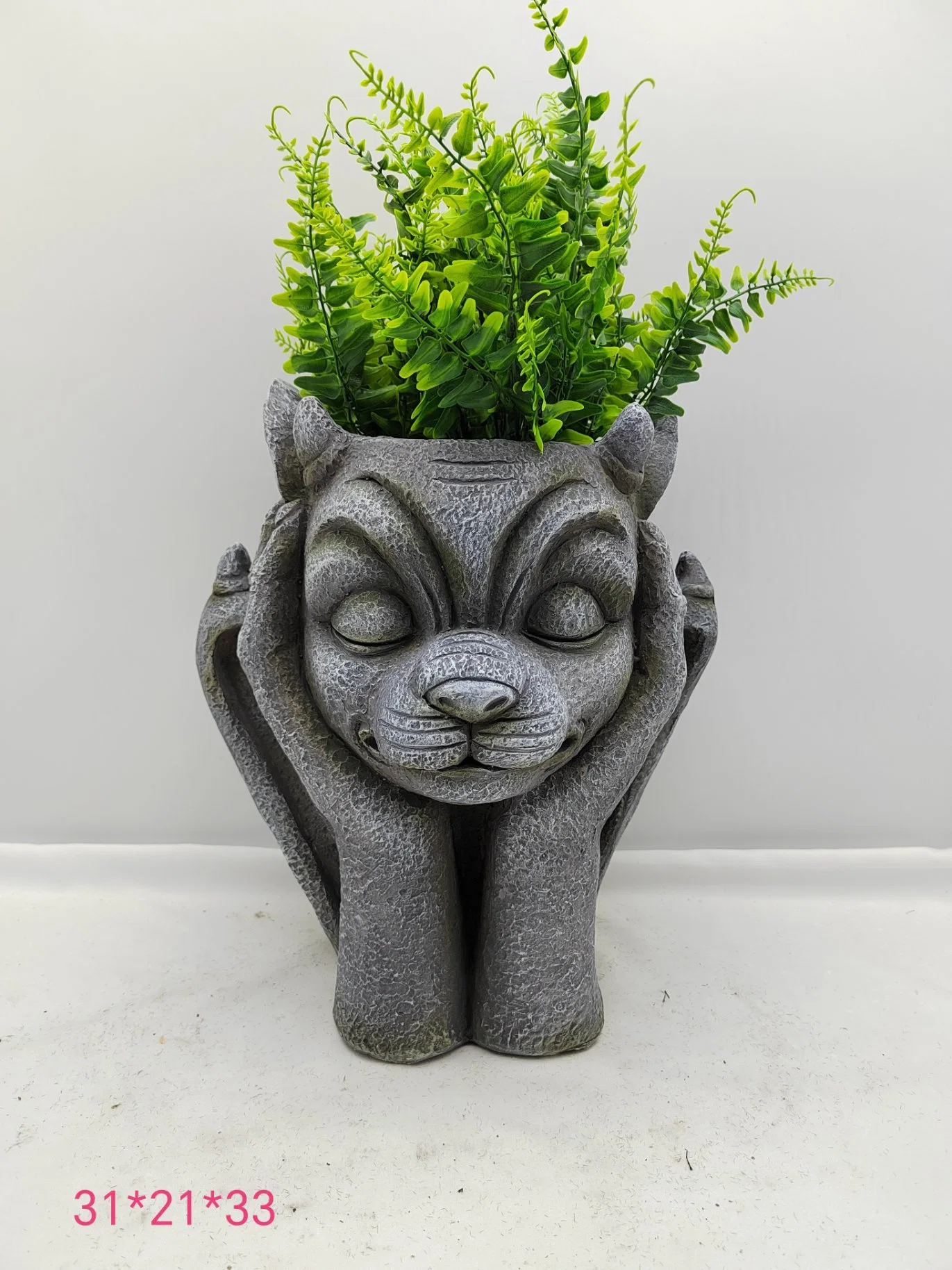 New Fair Lovely Sheep Sculpt Flower Pot Nice Funny Design Decor