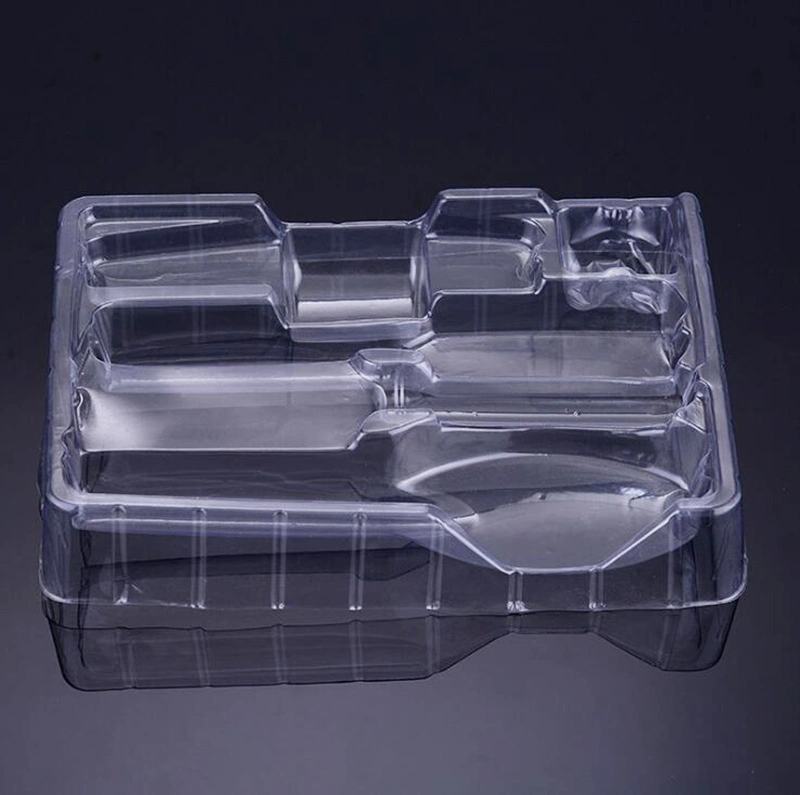 Chinese Factory Custom PVC Blister Tray Clear Plastic Product Packing