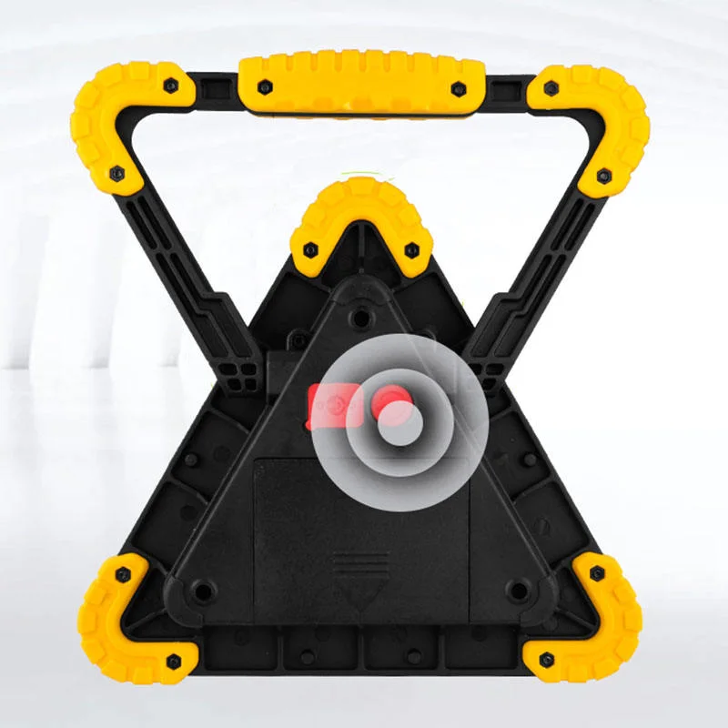 Glodmore2 Car Repairing Foldable 4*AA Battery Stand Sos Emergency Triangle COB Work Light Waterproof with Red Signal Light