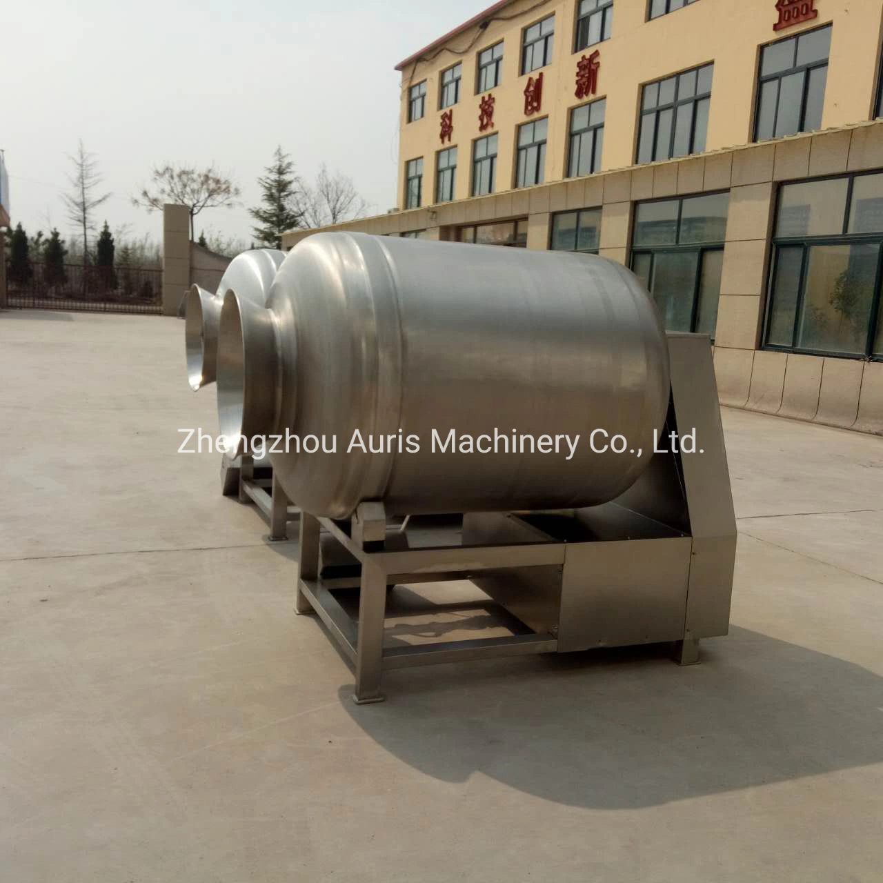 50kg/Pot Stainless Steel Meat Vacuum Roll Kneading Tumbler Machine Meat Sausage Processing Machine Meat Vegetables Roller Machine