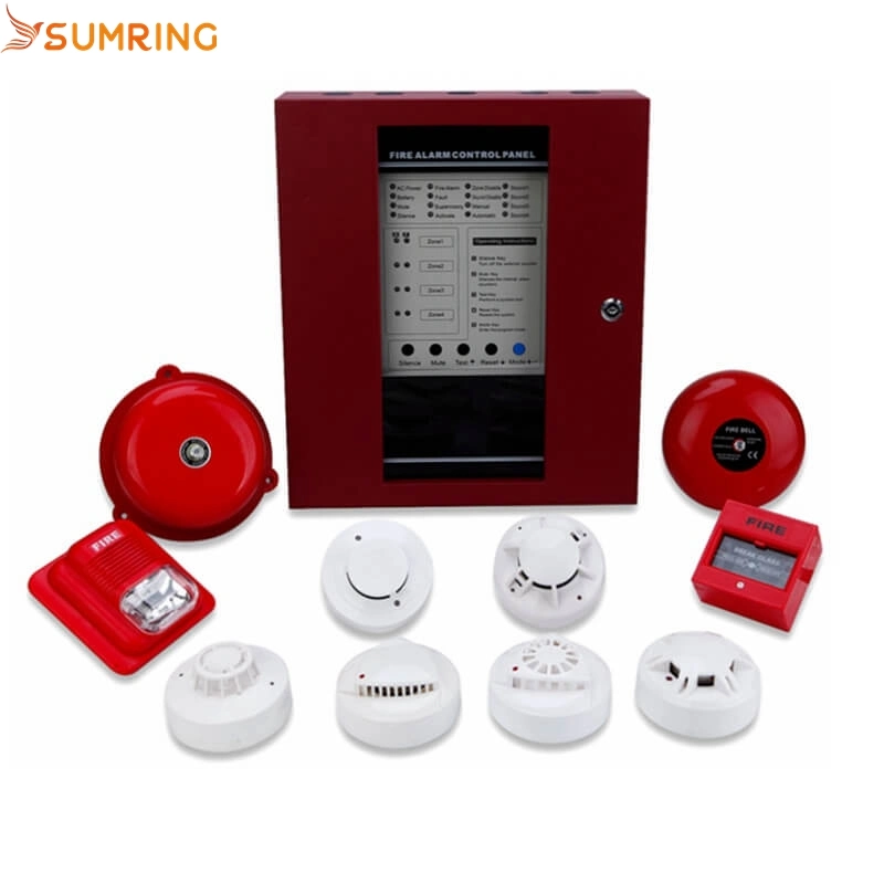 Sumring 2 4 Wire Conventional Fire Alarm System 16 Zone Control Panel