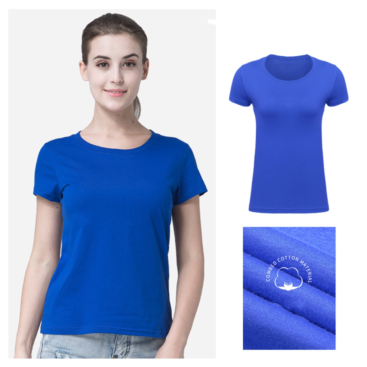 T-shirt pour femmes en gros T-shirts personnalisés