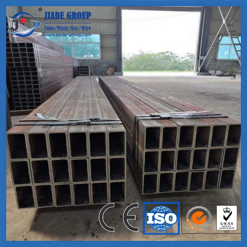 ASTM A53 Gr. B tubos de acero cuadrados de carbón rectangular ERW