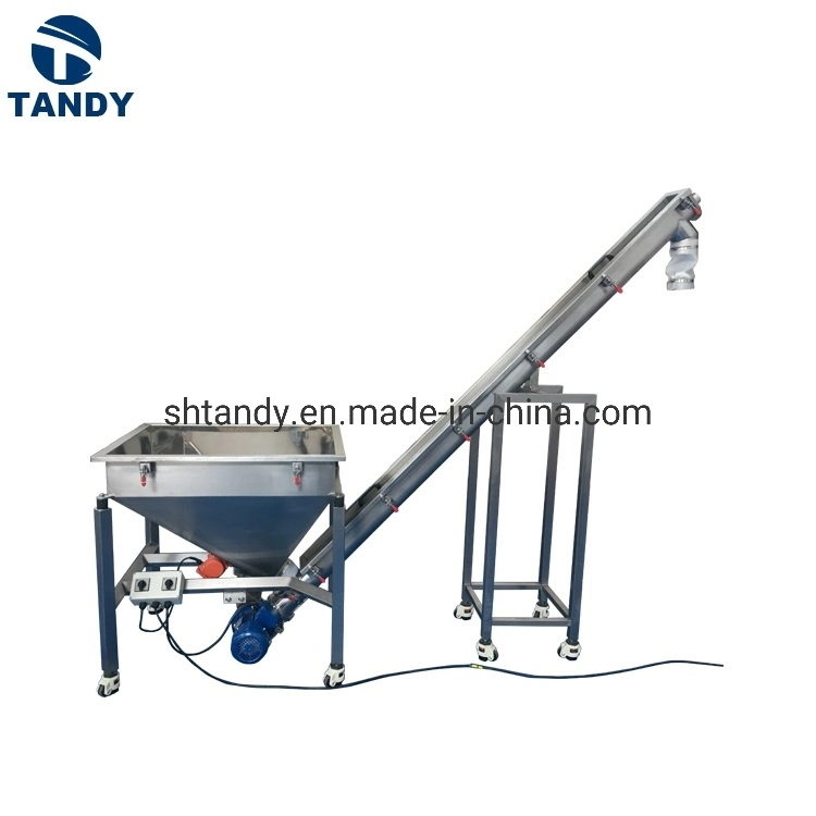 China Stainless Steel Sugar/Flour/Coffee/Powder Screw Conveyor Feeder