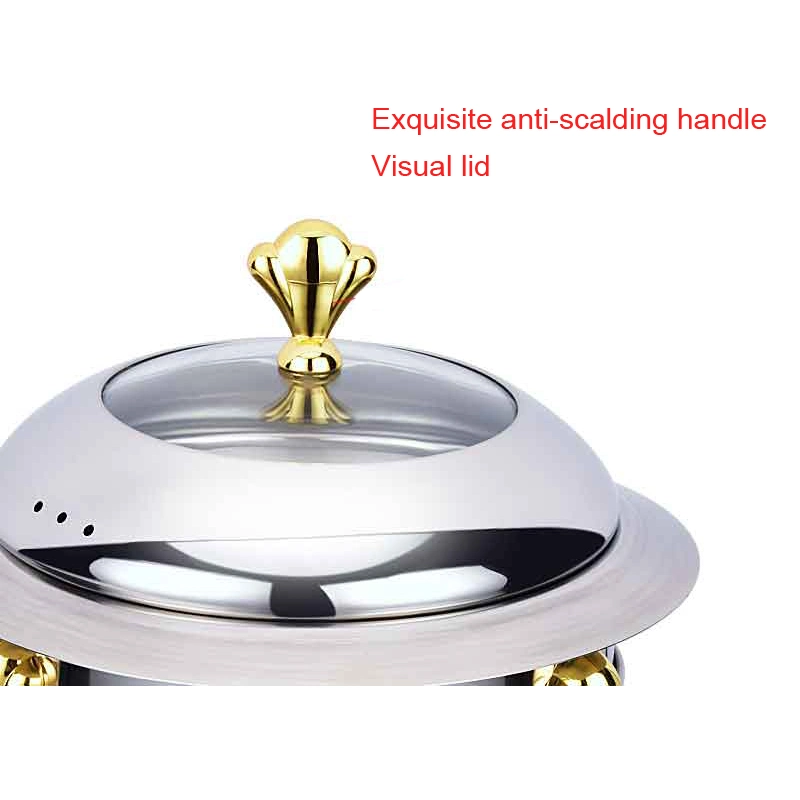 Hotel Wedding Wholesale/Supplier Small Buffet Stove Stainless Steel Food Warmer