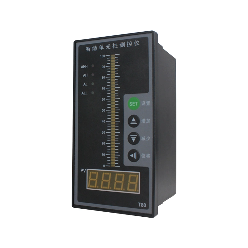 Warehouse Digital Controller Instrument for Level Sensor Temperature Sensor 4-20mA RS485 Output 4-Relay Signal Output LED Digital Display Control Instrument