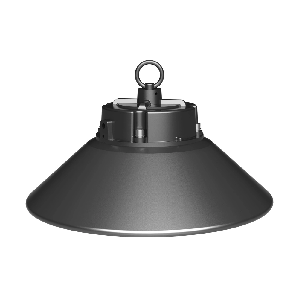 La poussière 150W Highbay 22500LM Lampe LED de haute qualité de haute qualité à plat haute puissance 120 W 150 W Watt UFO Haut de la baie de lumière à LED pour l'industrie Exposition d'entrepôt