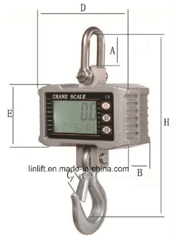 100-1000kgs Portable Electronic Crane Scale (OCS-QB)