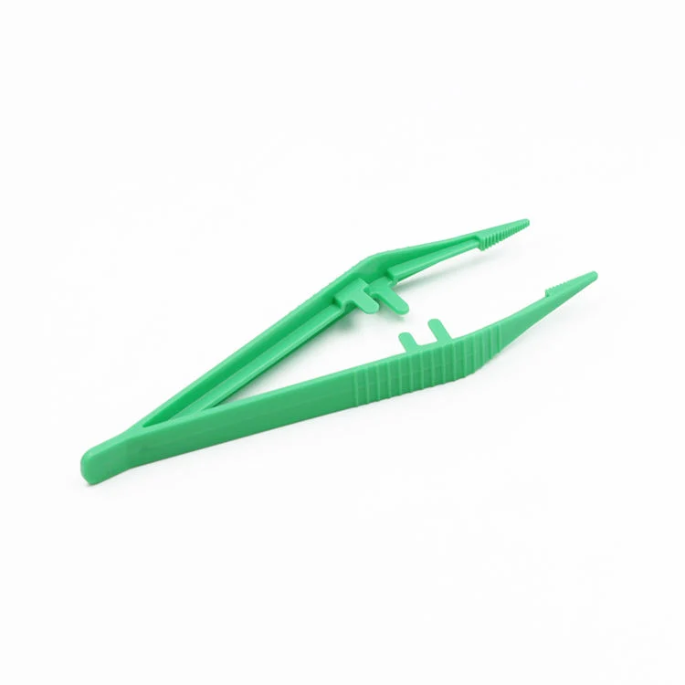 Disposable Hospital Different Types Medical Plastic Surgical Instruments Tweezers Medical Forceps