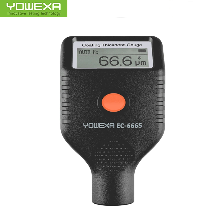 Yowexa Ec-600s High Accuracy Bluetooth and Mobile APP Car Paint Thickness Gauge with Internal Probe