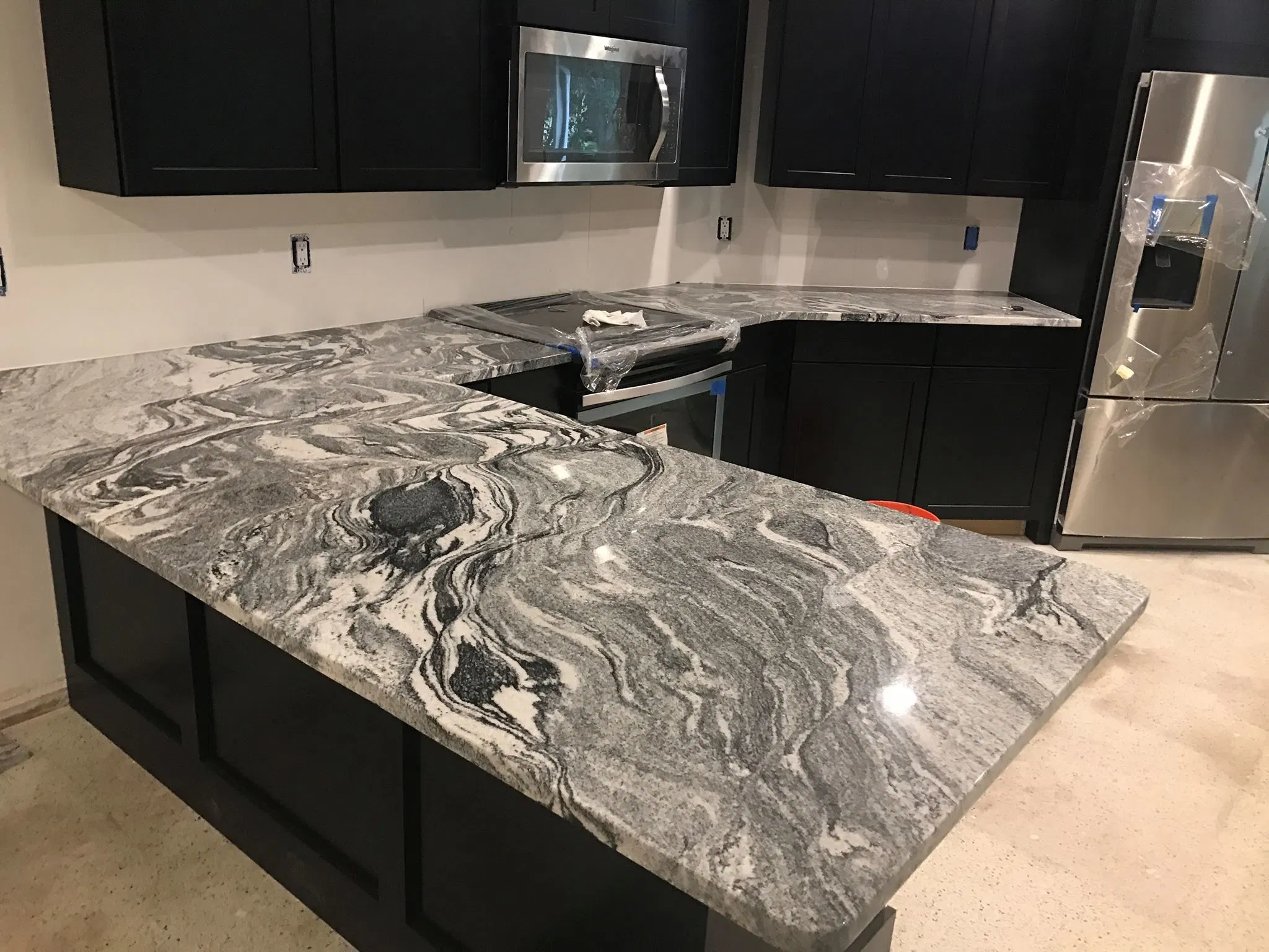 Island/Peninsula Bar Counter Tops