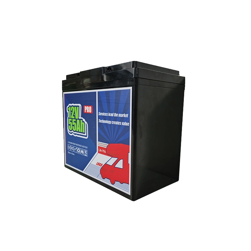 12V 55ah LiFePO4 Li-ion Battery Used in Renewable Energy Systems