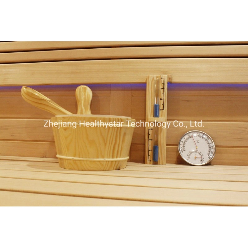 Mejor Sauna de vapor de Madera Salas 2 personas Tamaño Interior tradicional Sauna