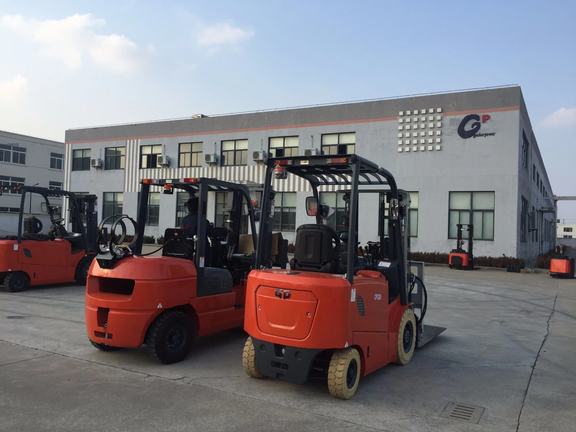 3500kg Telectric Forklift with American Curtis Controller and DC Drive Motor