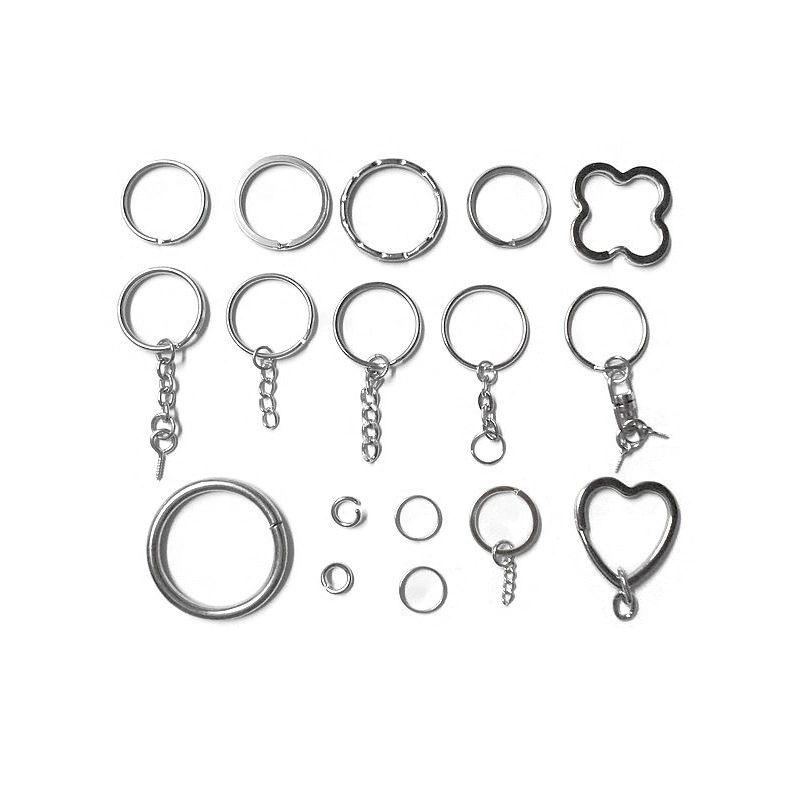 Promotional Gift Metal Key Ring DIY Keychain Key Chain Accessories