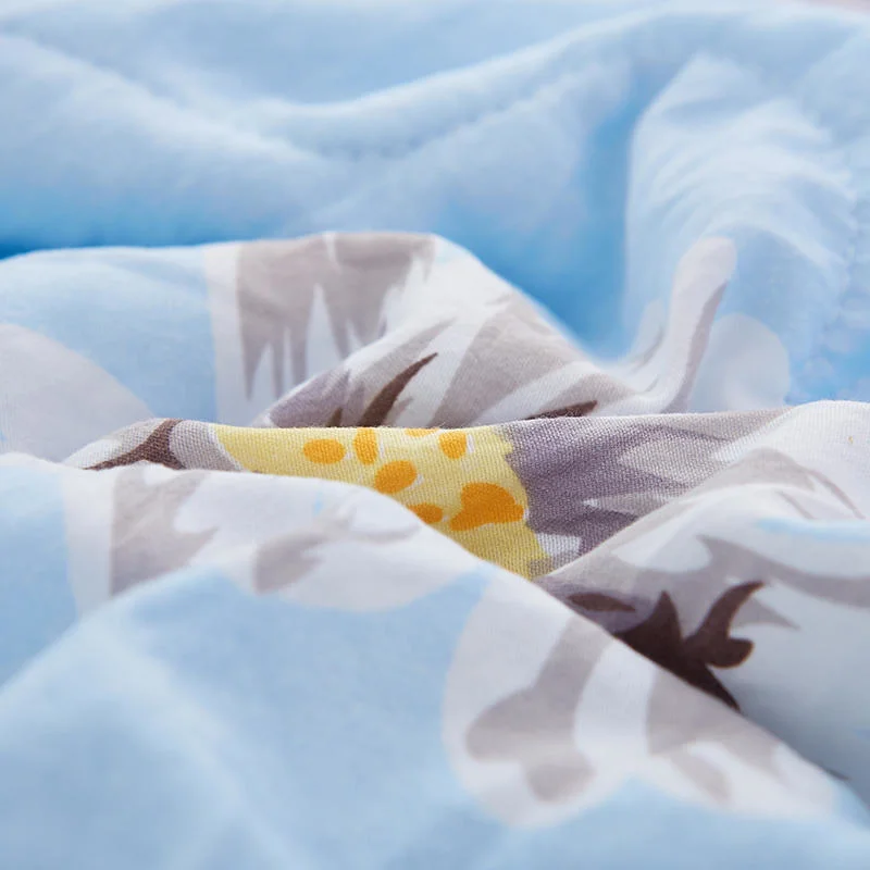 Nuevo diseño impreso de microfibra lavado la ropa de cama con edredón fundas de almohada y Bedsheet