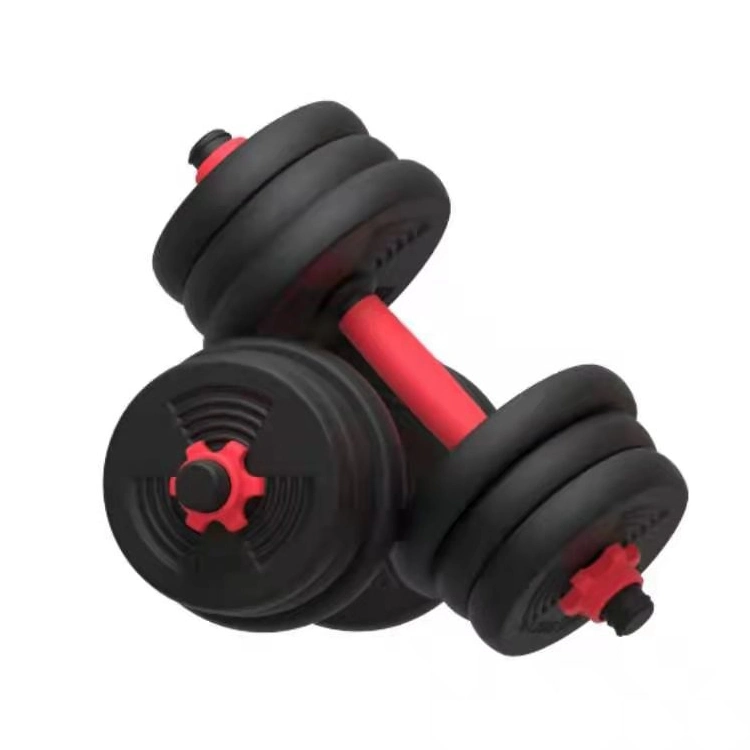 6-in-1 Multi-Functional Fitness Equipment Dumbbell Barbell Kettle Bell for Body Building