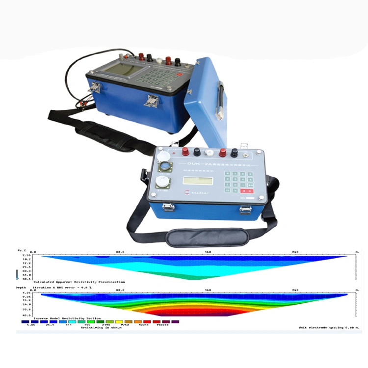 Geophysical Resistivity Survey Instrument Resistivity Meter for Underground Water Detection