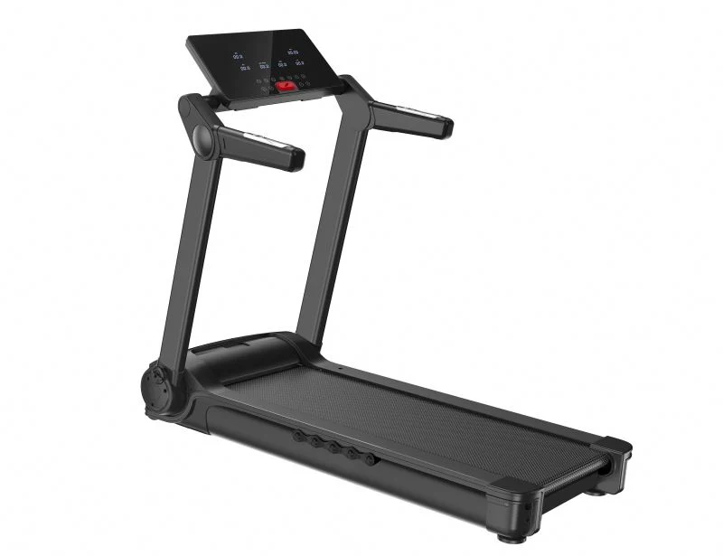 Electric Motorized Treadmill Super Shock-Absorbing Slim Quiet Treadmill with Large Display