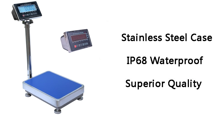 Tcs Electronic IP68 Stainless Steel Platform Scale Waterproof Bench Weighing Scale