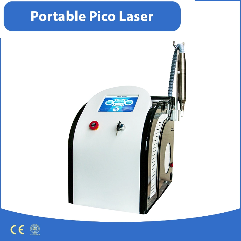 Couleur Noir&amp;Blanc laser Pico Q-switched de tatouage permanent de la dépose de la machine pour la vente