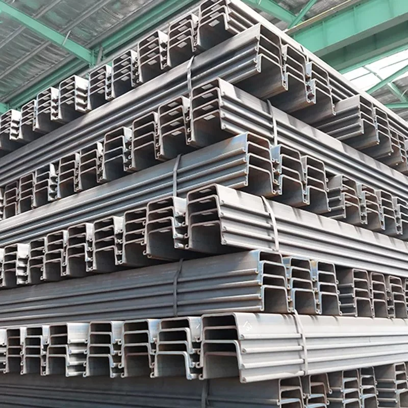 Wholesale/Supplier Hot Selling European Standard Type 2 Sy295 Sy390 Sy295 Sy390 600X210X18mm Steel Sheet Pile