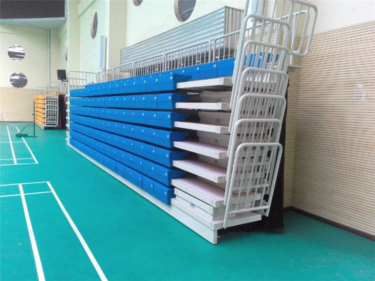 Jy-750 Factory Price Retractable Telescopic Bleacher Grandstand Seating System Automatic Indoor Plastic Sport Stadium Steel Bleachers Seats