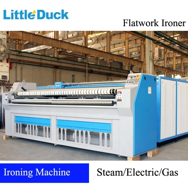 3000mm Gas-Fired Industrial Laundry Flatwork Ironer 1 Cylinders