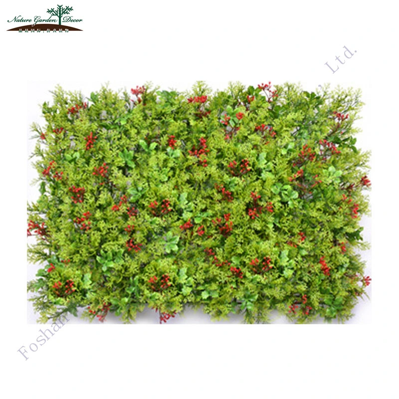 UV Protected Artificial Green Grass for Decoration Fake Grass Wall