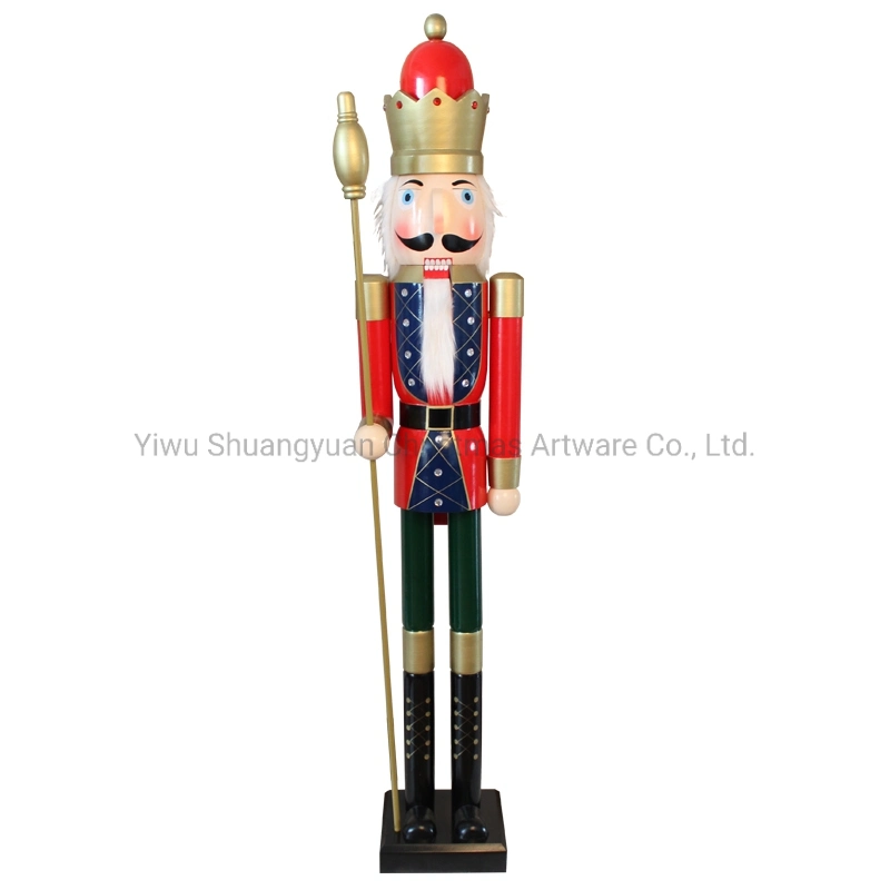 Home Decor Wooden Christmas Soldier Nutcracker Christmas Gift