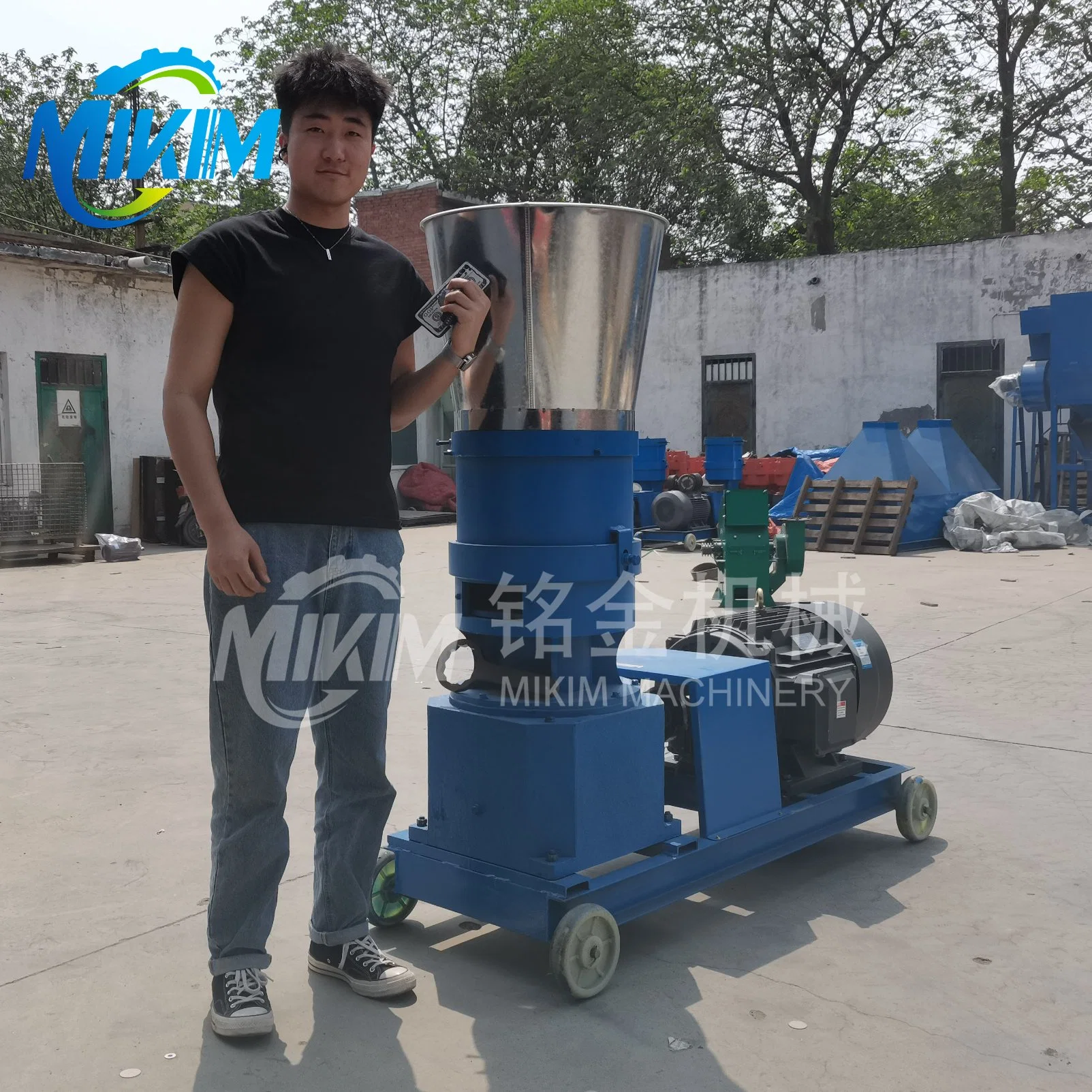 Poultry Feed Processing Machines Feeds Pellet Machine Pellet Making Machine for Livestock Feed