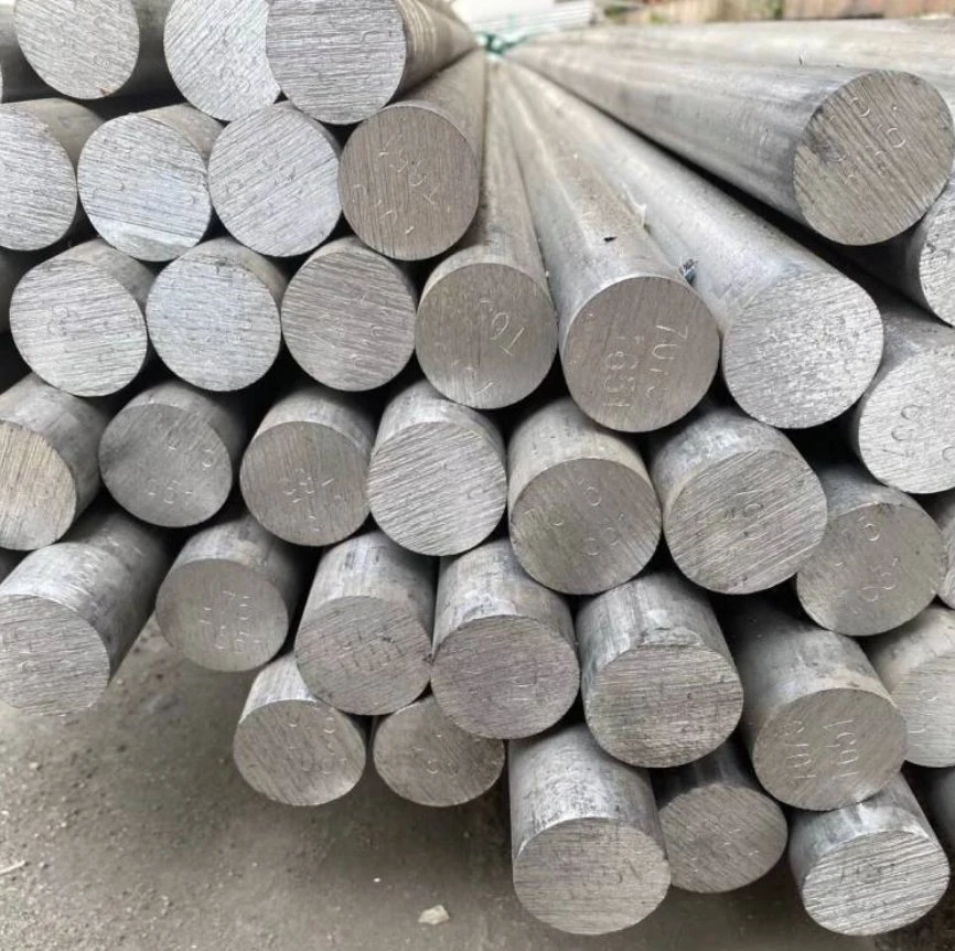 OEM Flat Aluminium Bar 6082 6061 T6 Aluminum Alloy Rods Round Bar